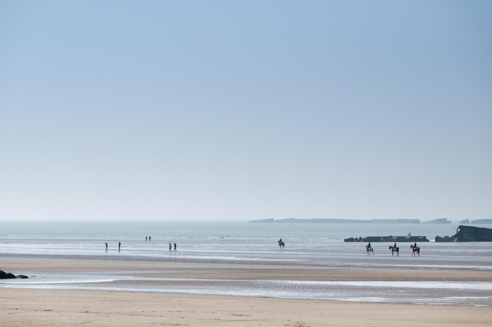 Maison Vue Mer 4 Personnes Arromanches-les-Bains Exterior foto